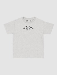 waves baby tee - In Print We Trust