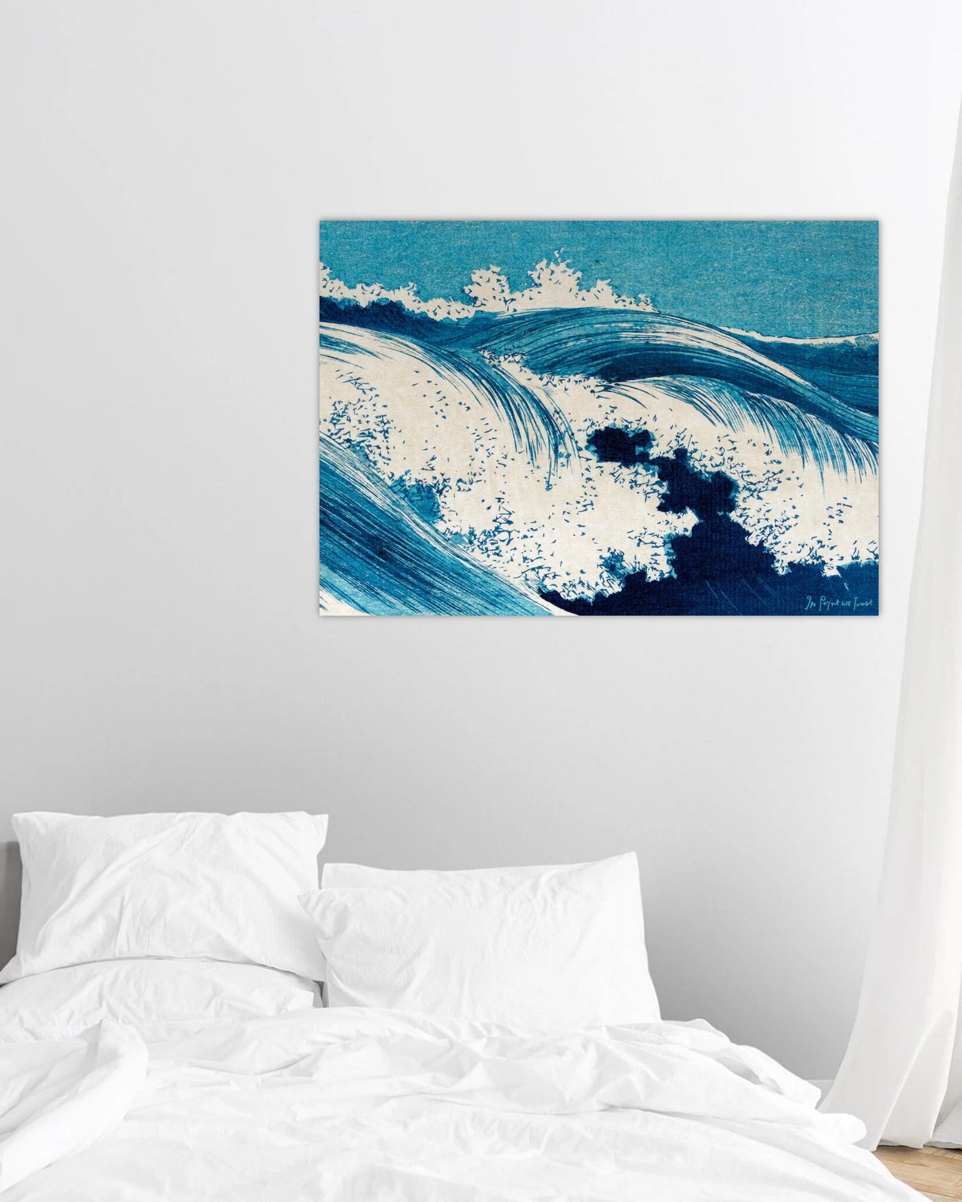 waves poster print - In Print We Trust
