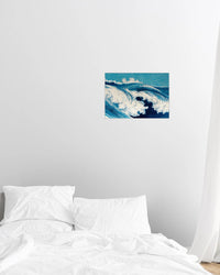 waves poster print - In Print We Trust