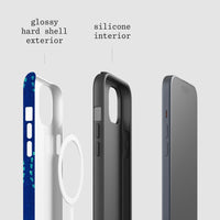 waves tough iPhone case - In Print We Trust