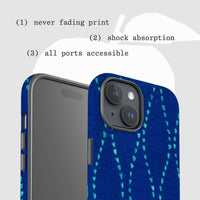 waves tough iPhone case - In Print We Trust