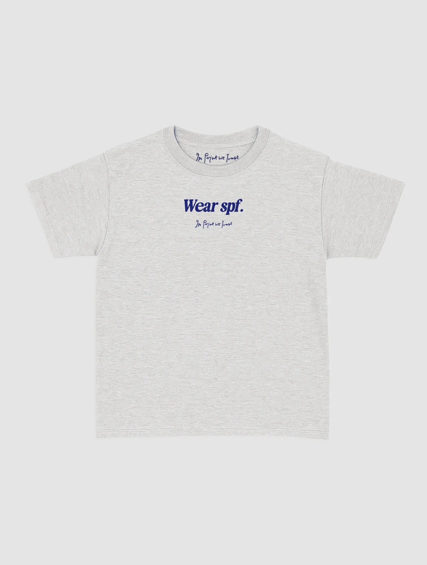 wear spf baby tee - In Print We Trust