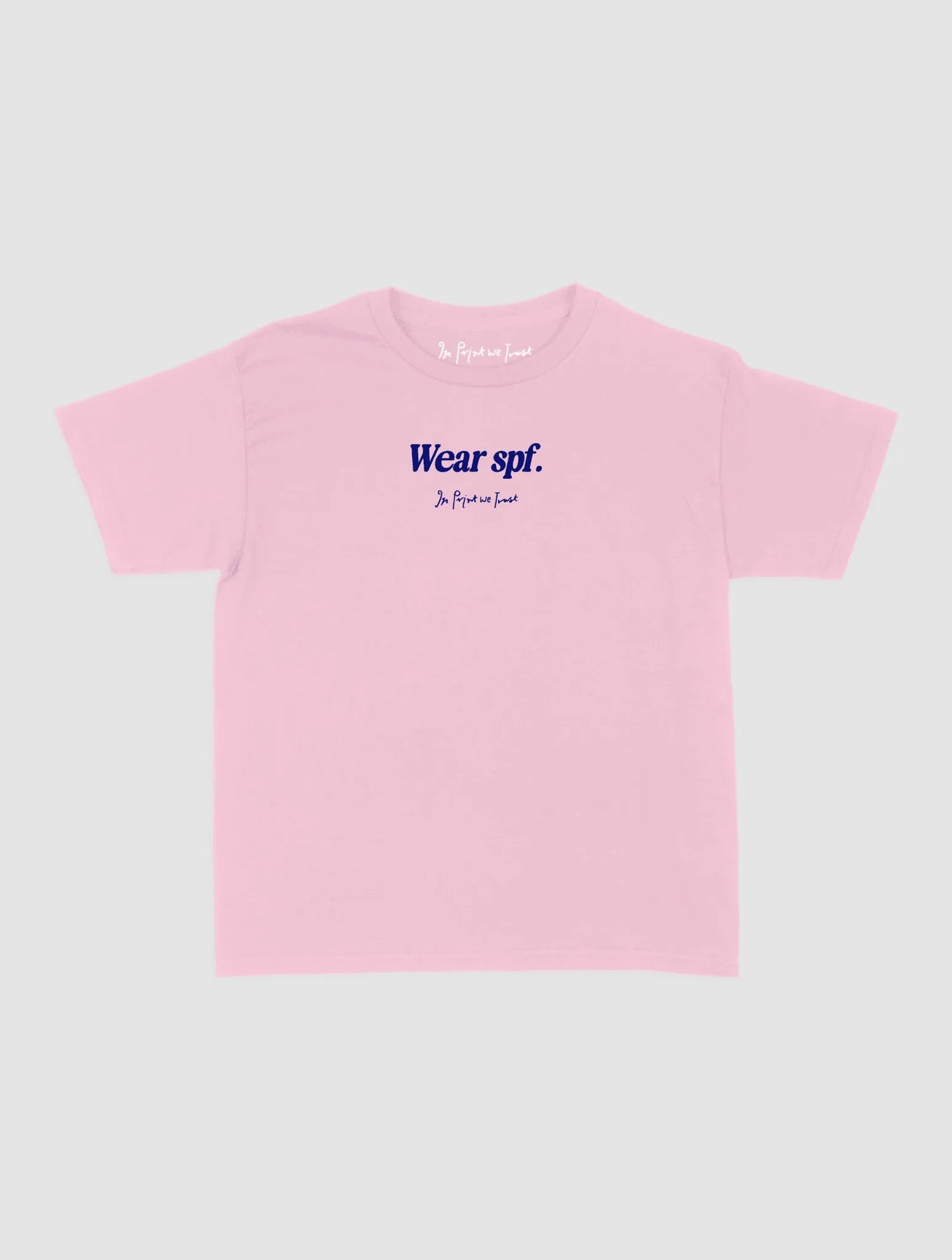 wear spf baby tee - In Print We Trust