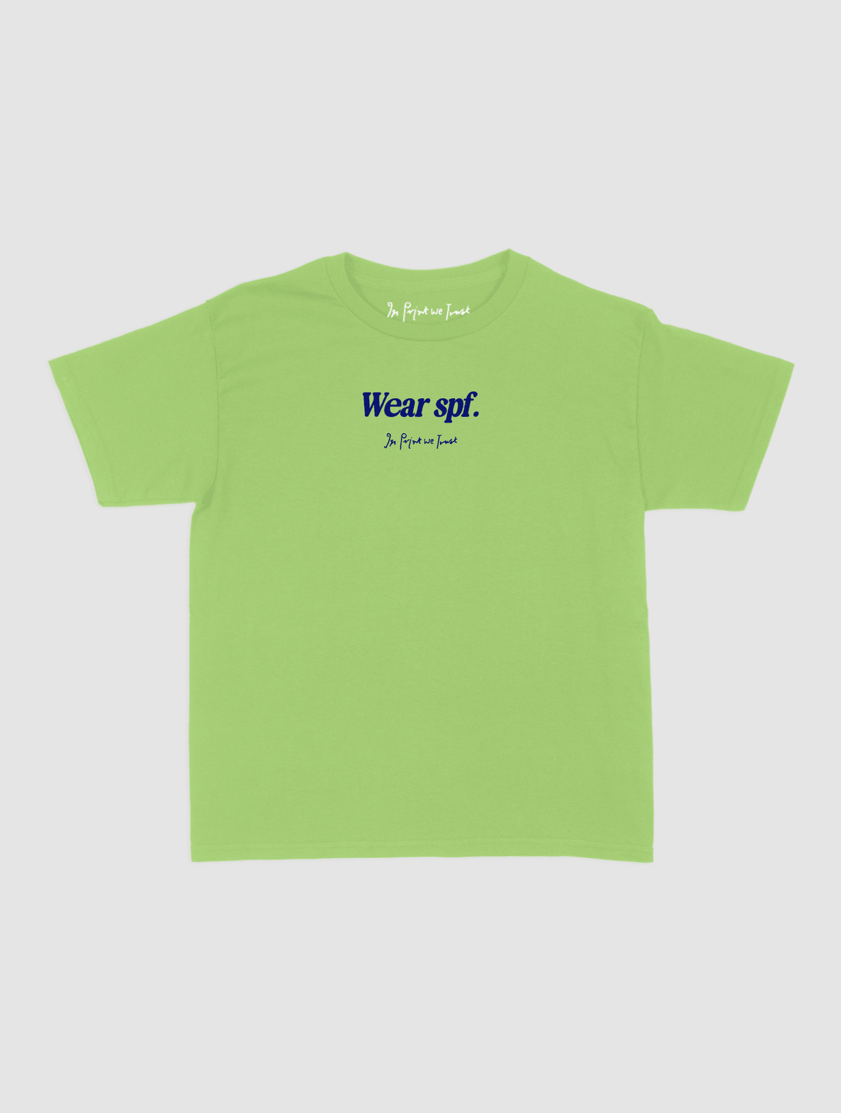 wear spf baby tee - In Print We Trust