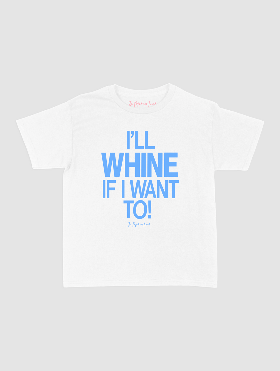 whine baby tee