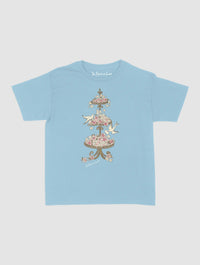white doves baby tee