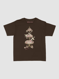 white doves baby tee