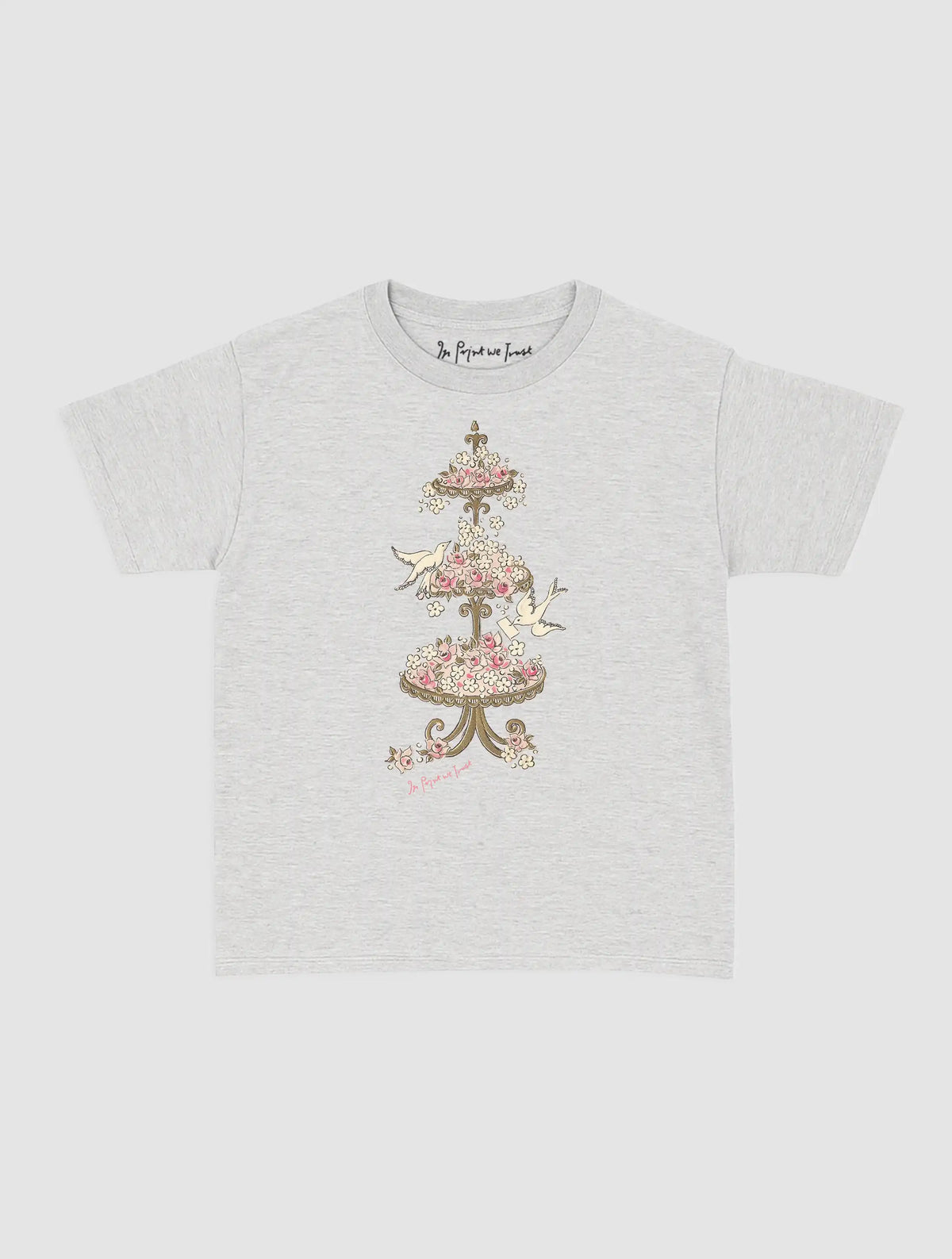 white doves baby tee