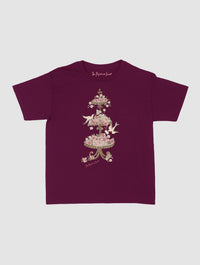 white doves baby tee