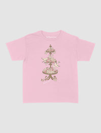 white doves baby tee