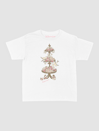 white doves baby tee