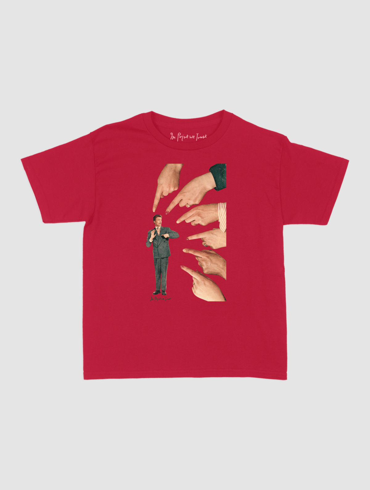 who me baby tee - In Print We Trust