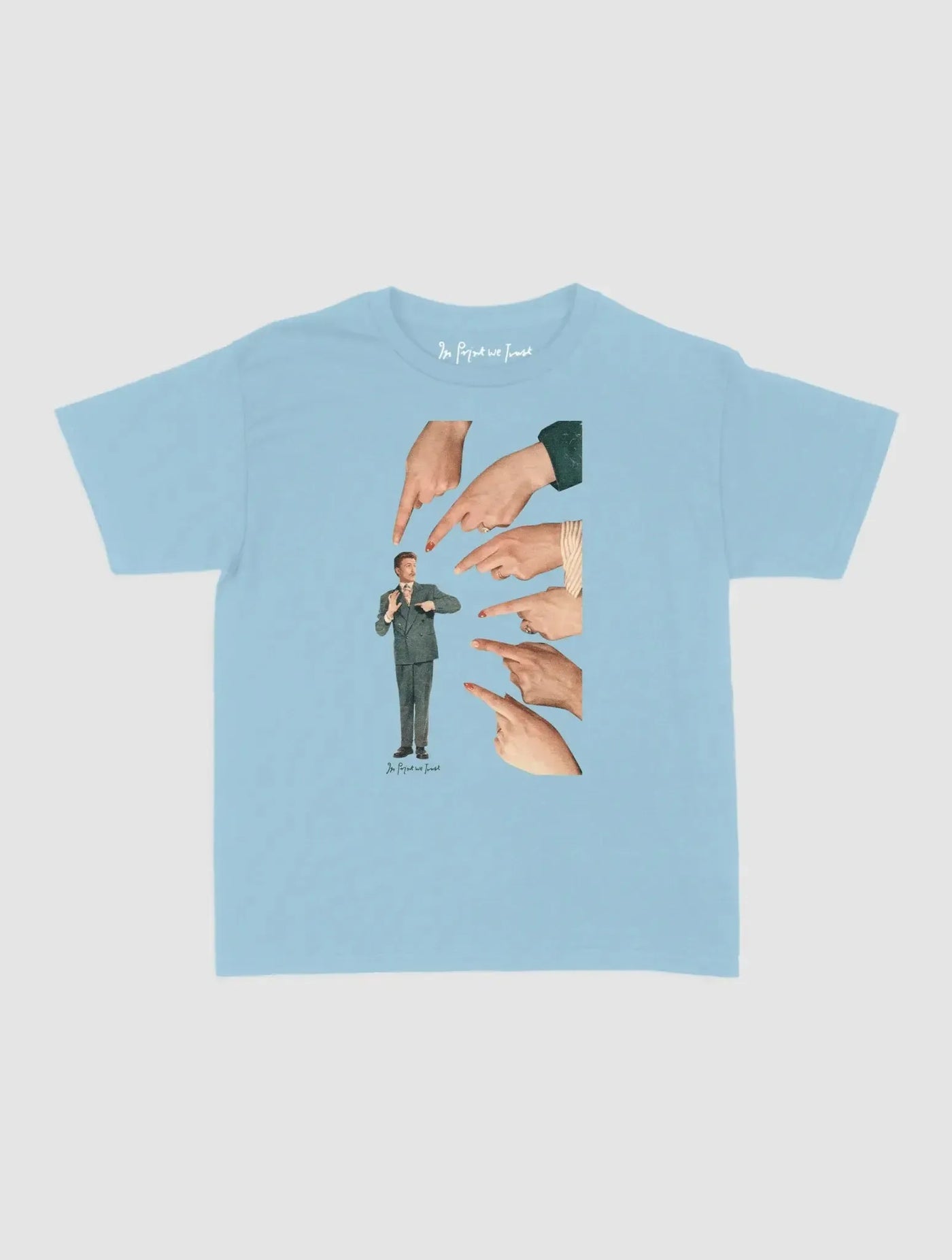 who me baby tee - In Print We Trust