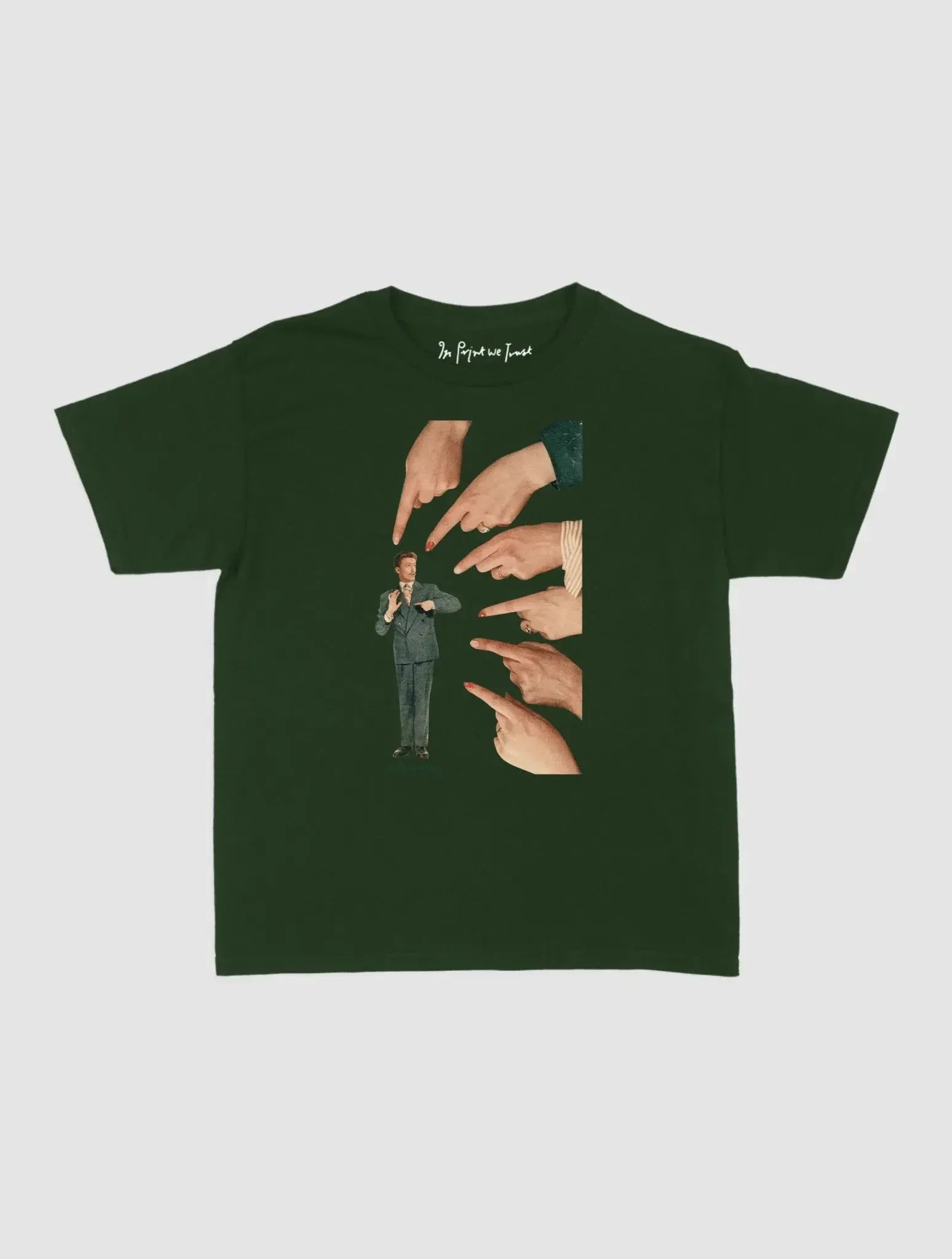 who me baby tee - In Print We Trust