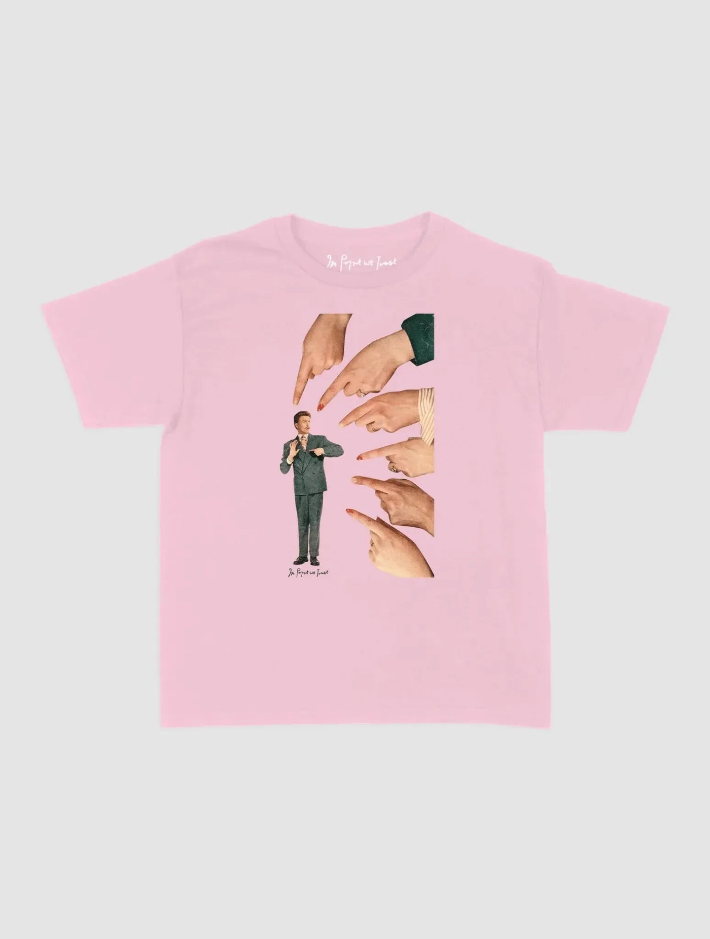 who me baby tee - In Print We Trust