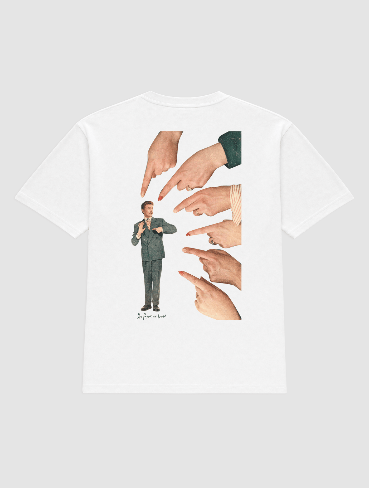 who me? heavyweight tee - In Print We Trust