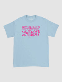 who really cares classic tee - In Print We Trust