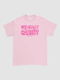 who really cares classic tee - In Print We Trust