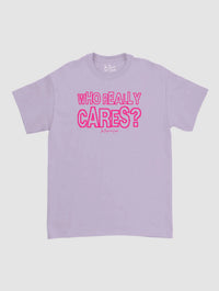 who really cares classic tee - In Print We Trust