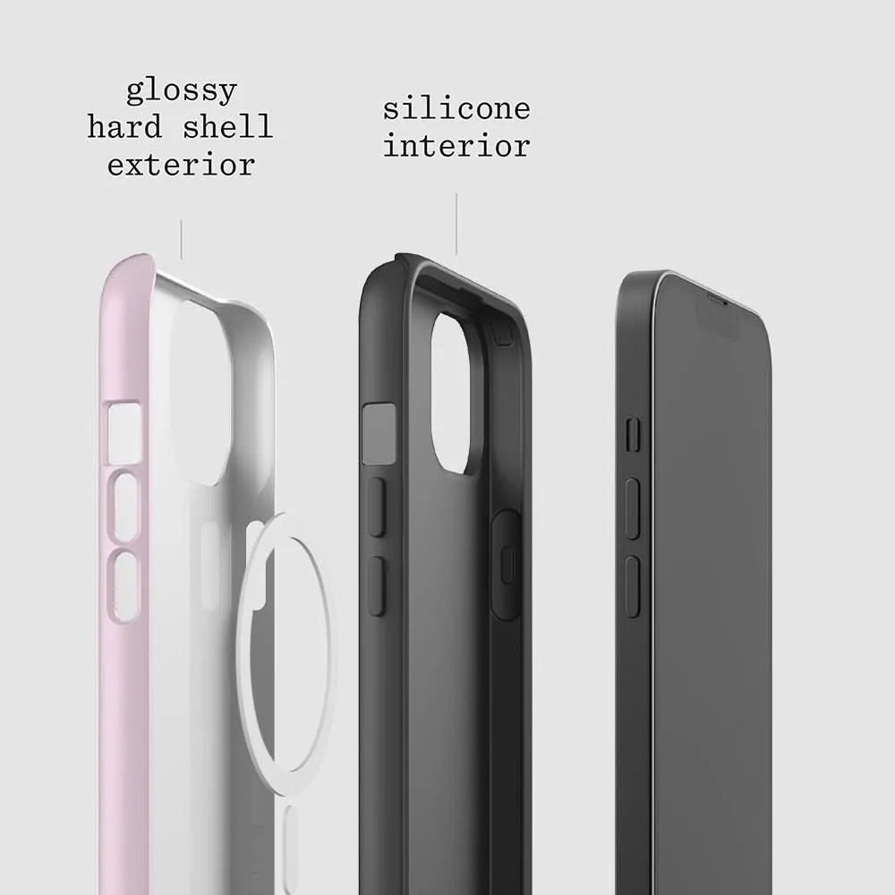 who really cares tough iPhone case - In Print We Trust