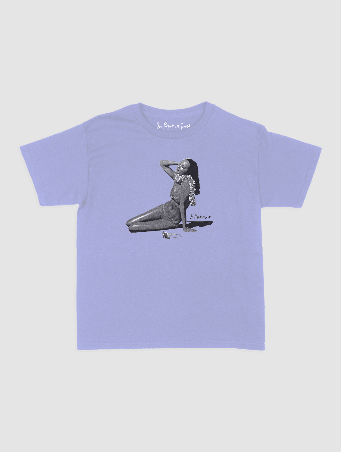 who's that girl? baby tee - In Print We Trust