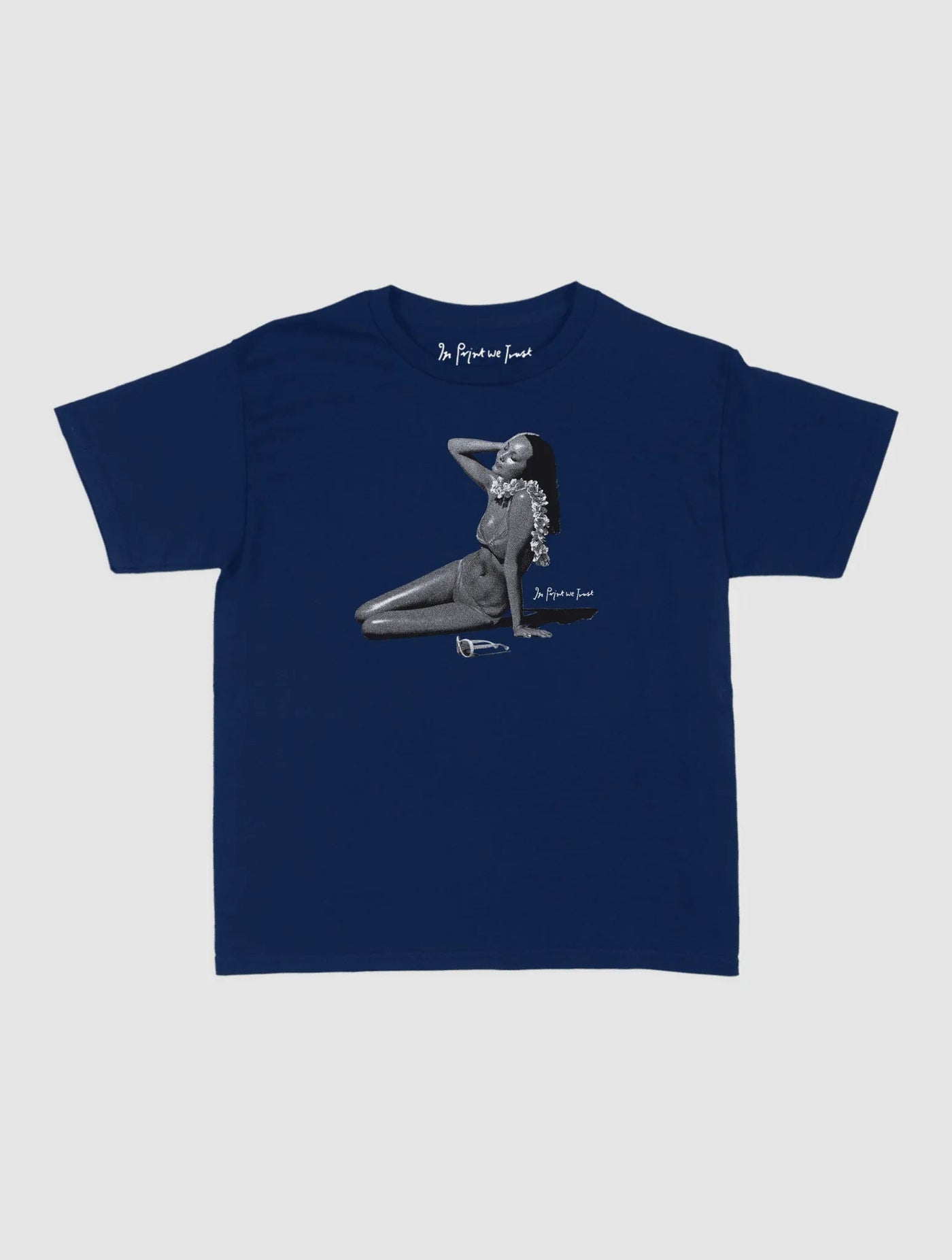 who's that girl? baby tee - In Print We Trust