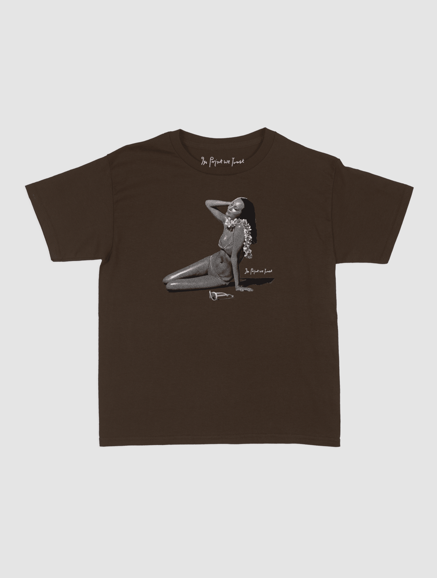 who's that girl? baby tee - In Print We Trust