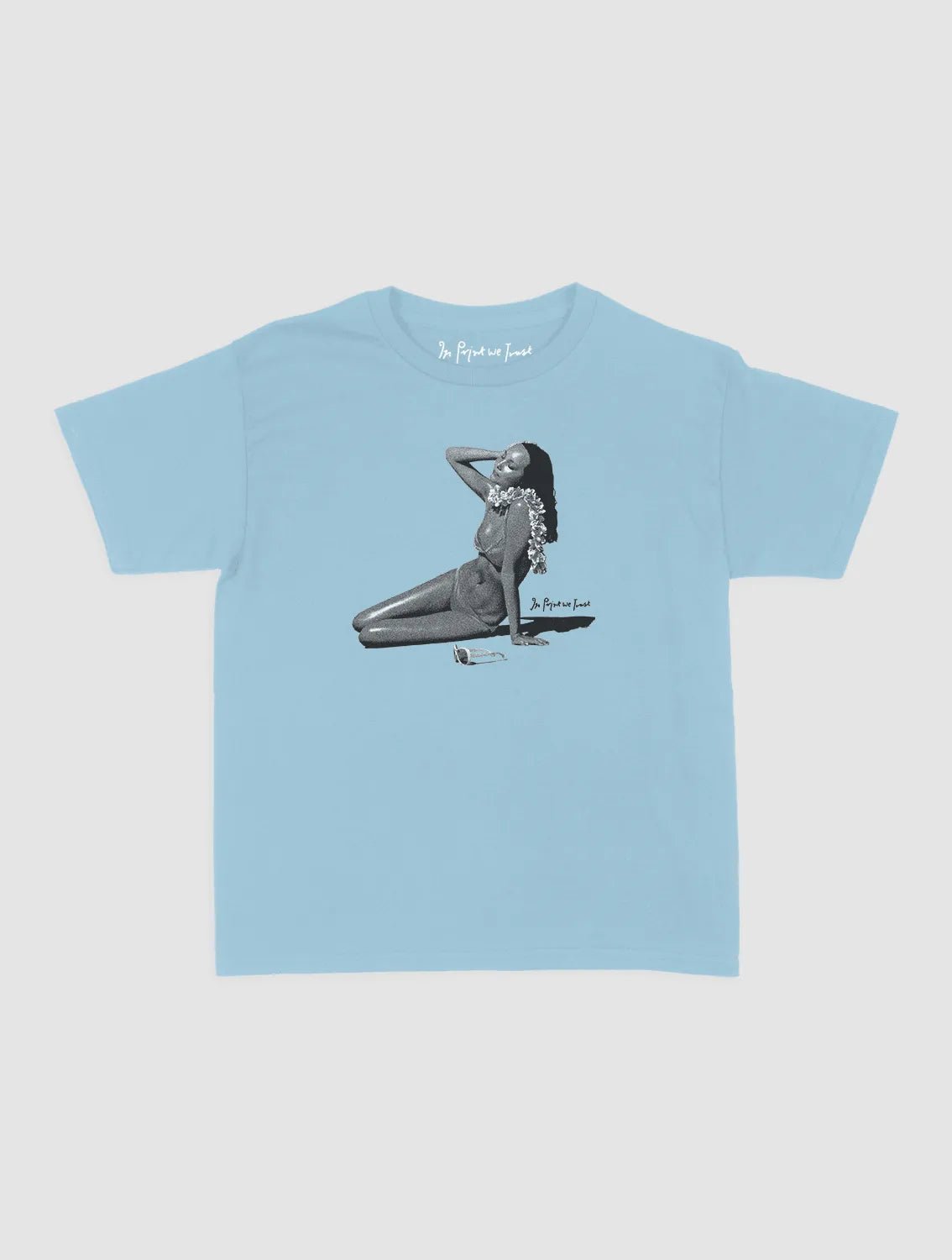 who's that girl? baby tee - In Print We Trust