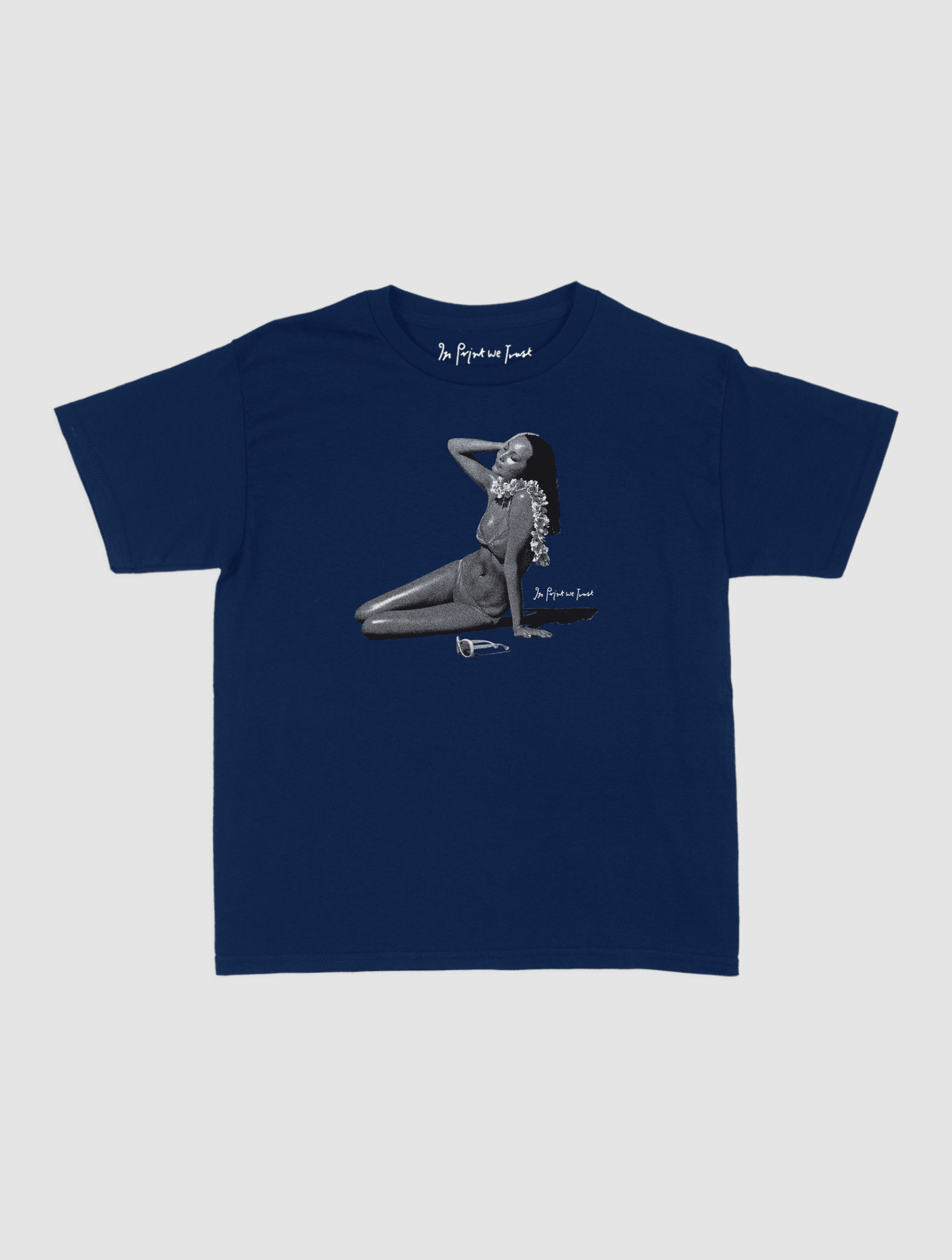 who's that girl? baby tee - In Print We Trust