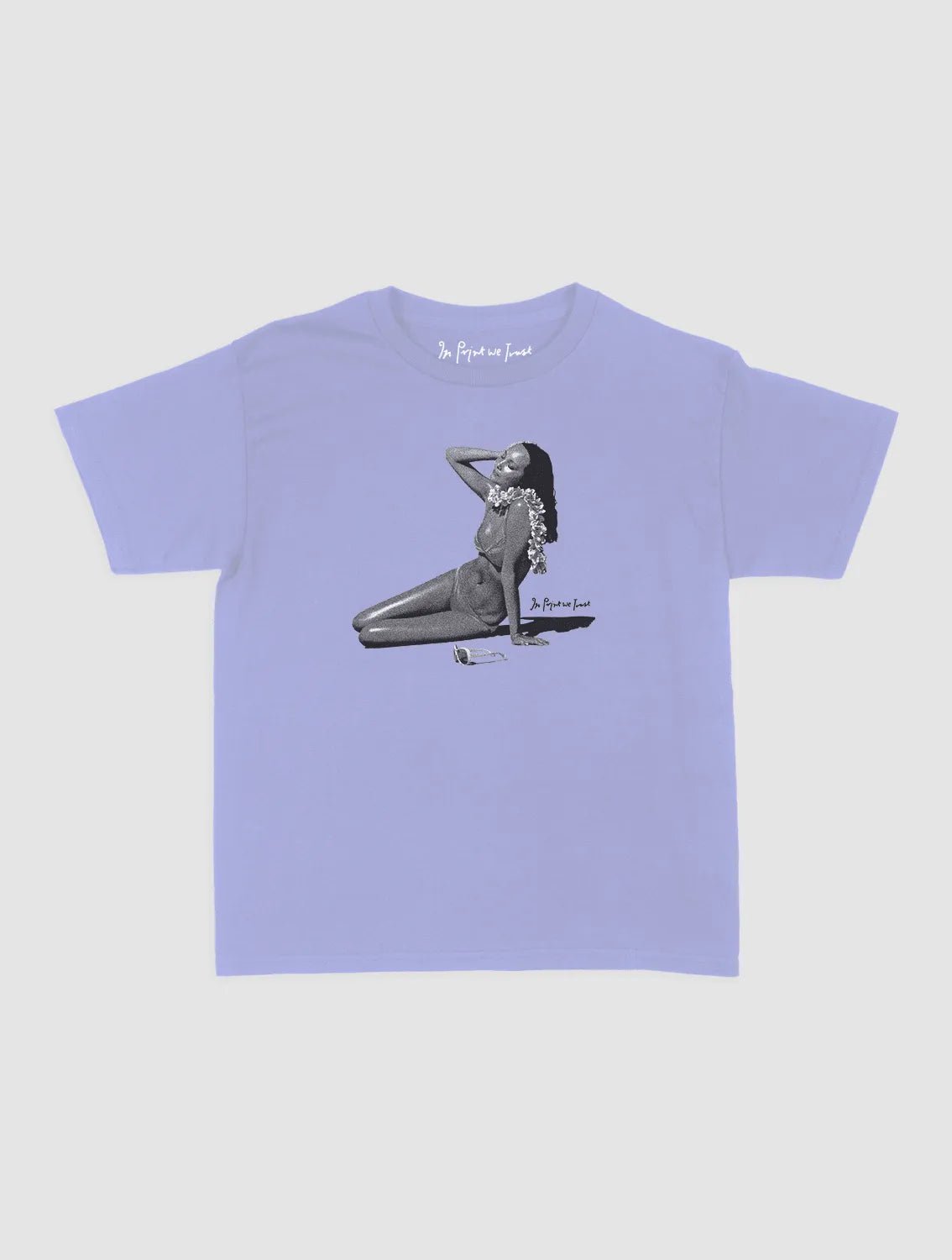 who's that girl? baby tee - In Print We Trust