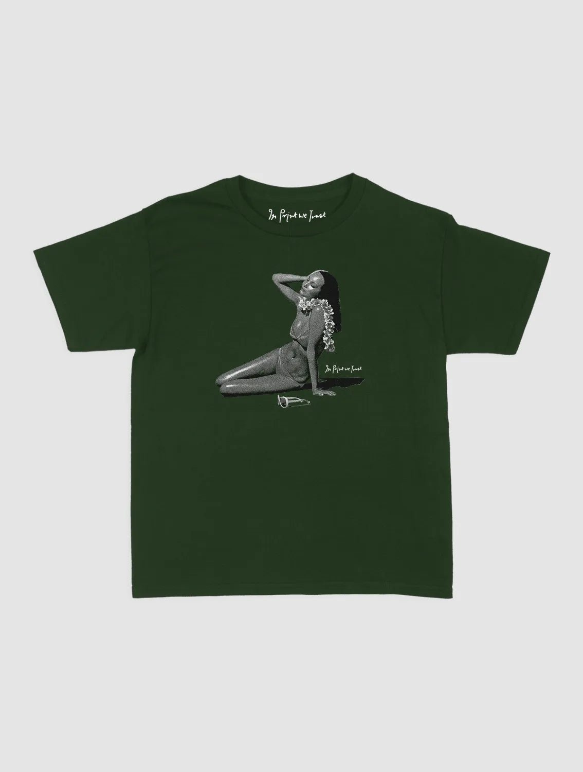 who's that girl? baby tee - In Print We Trust