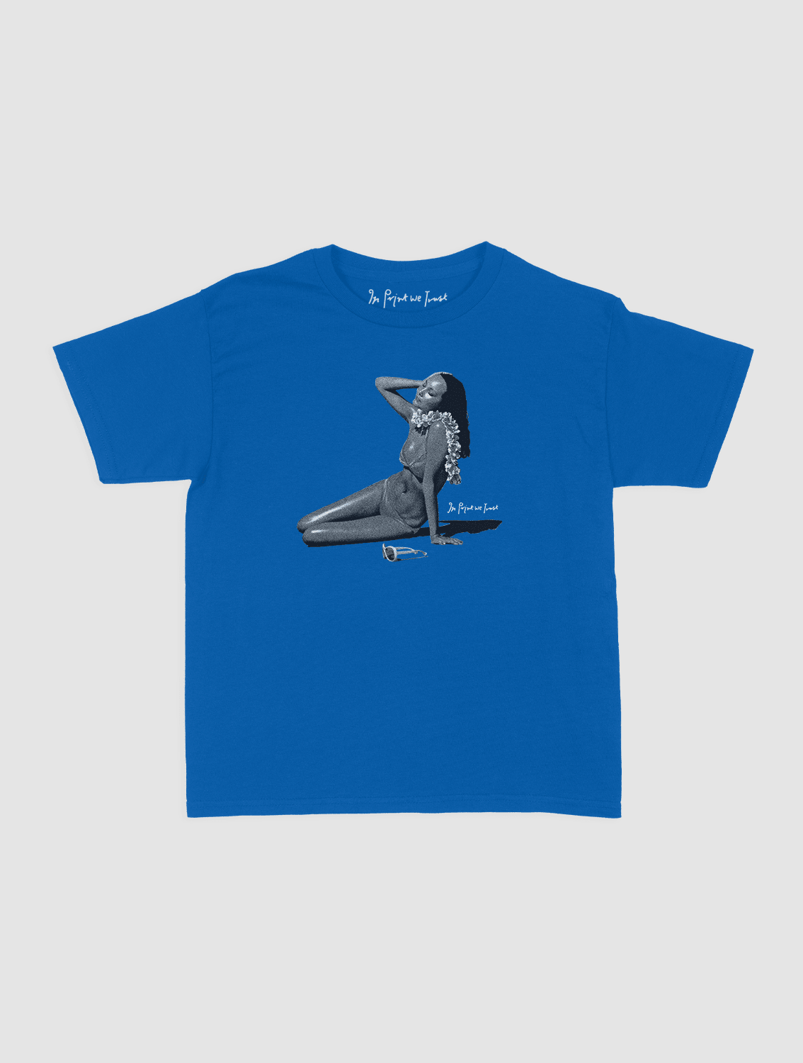 who's that girl? baby tee - In Print We Trust