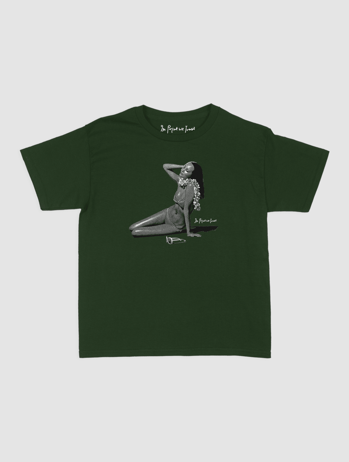who's that girl? baby tee - In Print We Trust