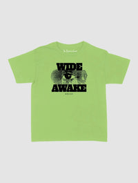 wide awake baby tee - In Print We Trust