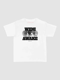 wide awake baby tee - In Print We Trust