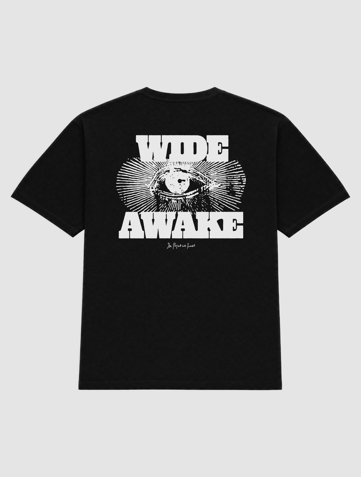 wide awake heavyweight tee - In Print We Trust