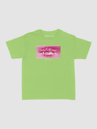 wide open baby tee - In Print We Trust