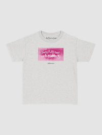 wide open baby tee - In Print We Trust