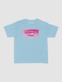 wide open baby tee - In Print We Trust