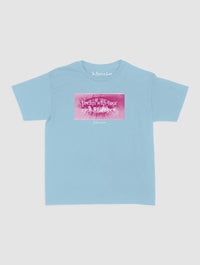 wide open baby tee - In Print We Trust