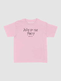 wife of the party baby tee - In Print We Trust