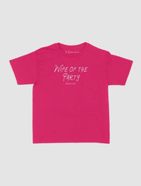 wife of the party baby tee - In Print We Trust