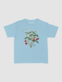 wild strawberry baby tee