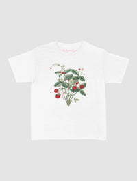 wild strawberry baby tee - In Print We Trust