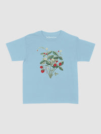 wild strawberry baby tee - In Print We Trust
