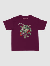 wild strawberry baby tee - In Print We Trust
