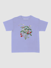 wild strawberry baby tee - In Print We Trust