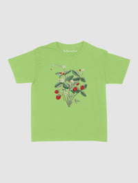 wild strawberry baby tee - In Print We Trust