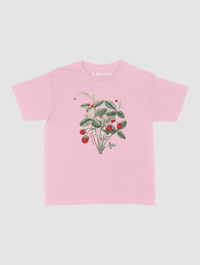 wild strawberry baby tee