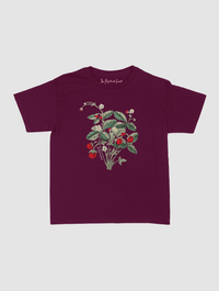 wild strawberry baby tee
